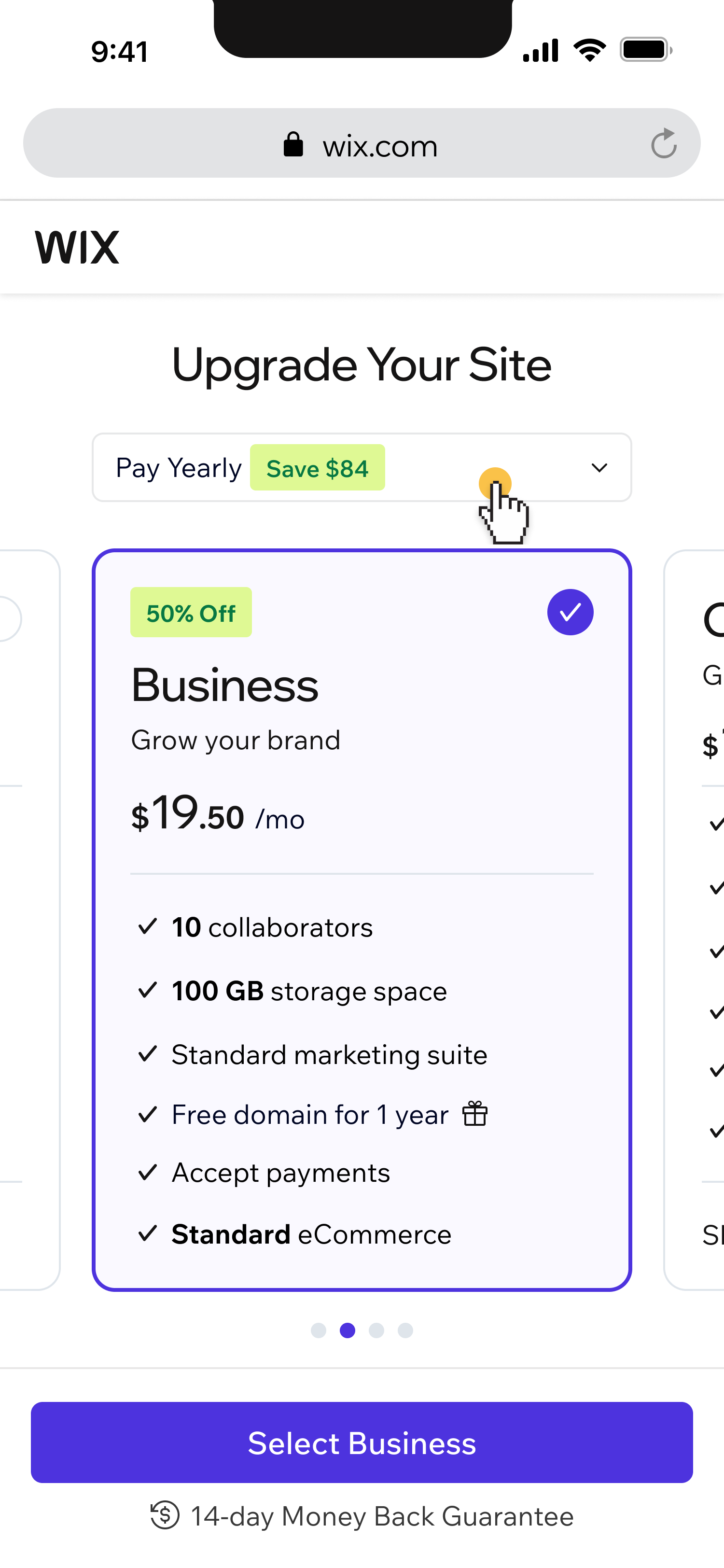 Mobile-first - screen 4