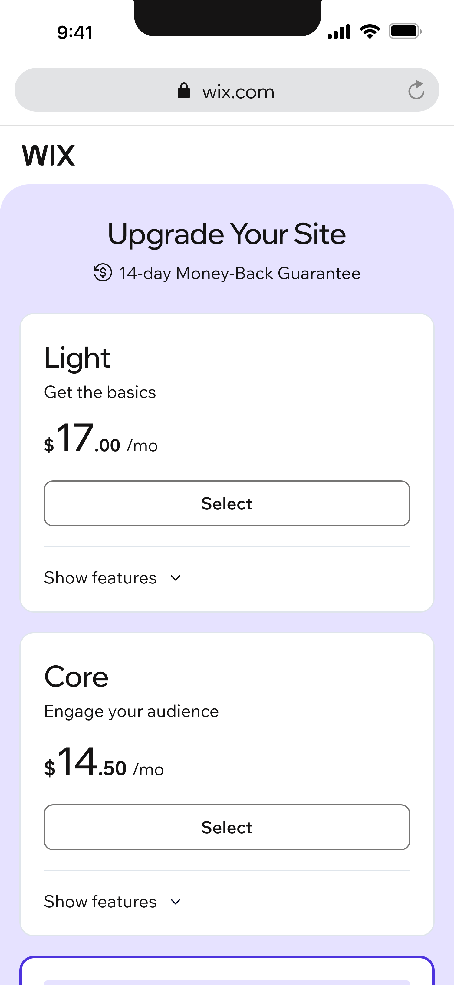 Mobile-first - screen 7