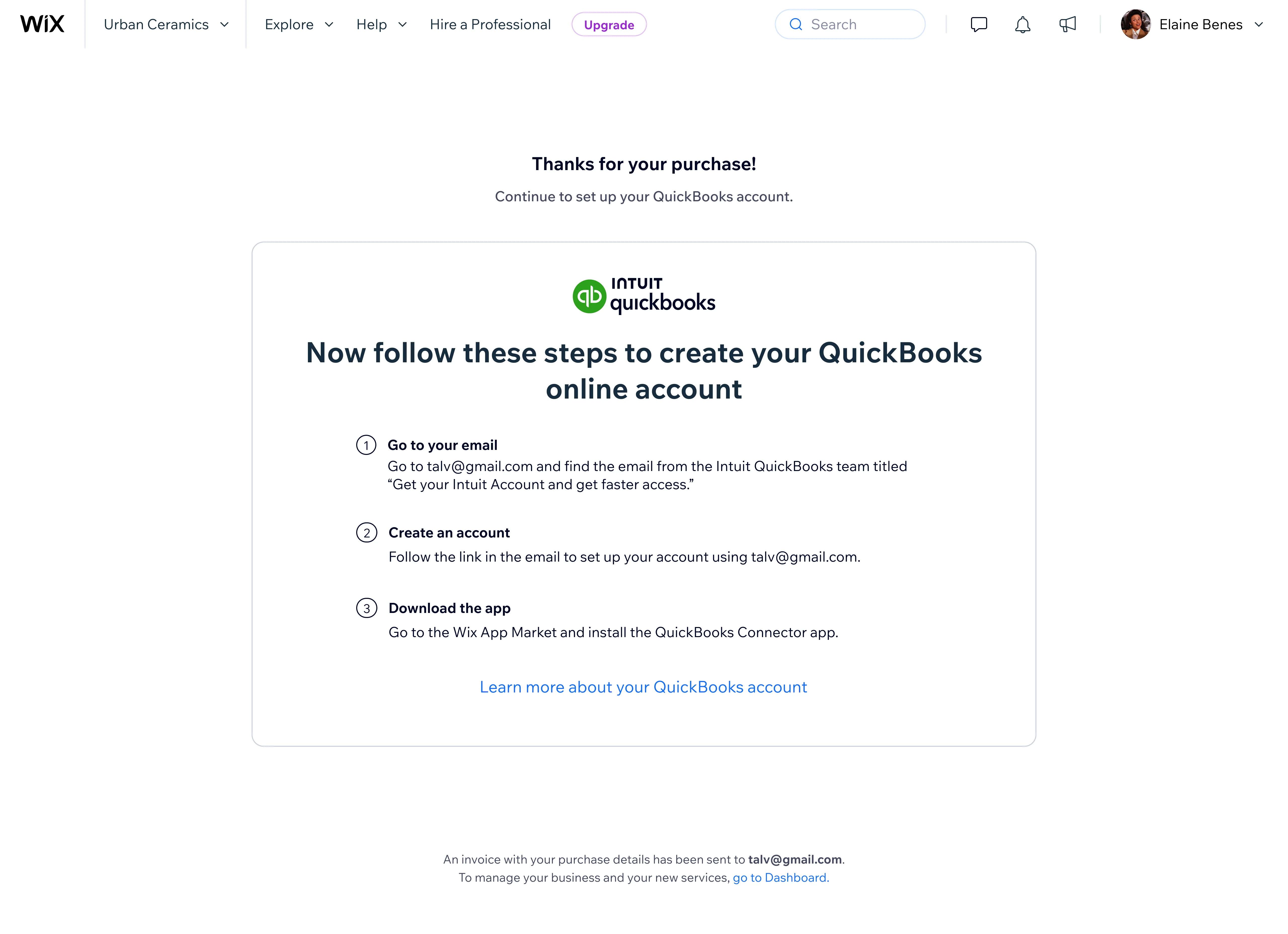 QuickBooks - activation